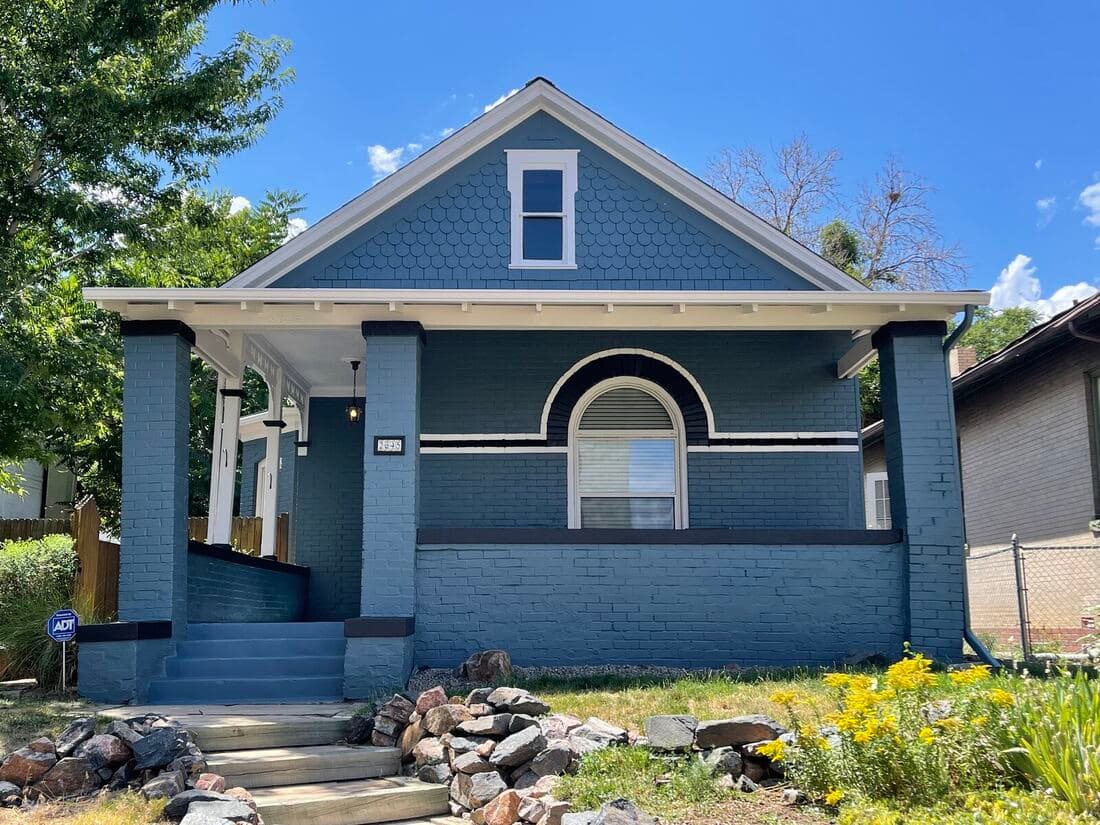 Full exterior repaint, project 01