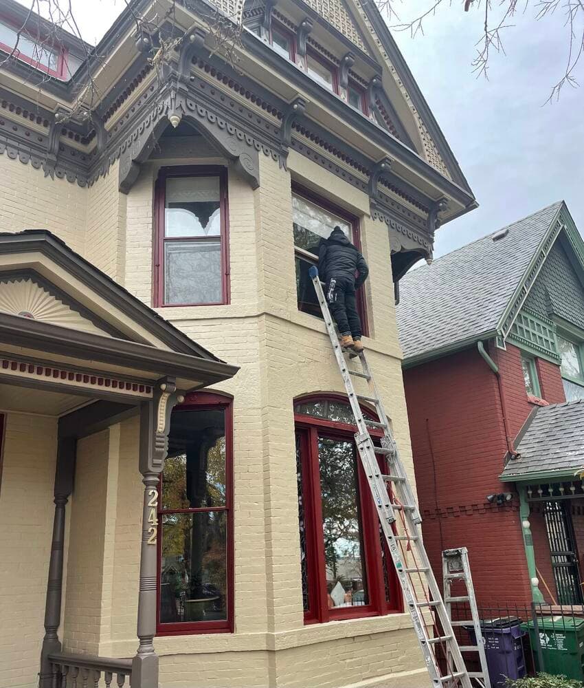 Full exterior repaint, project 32