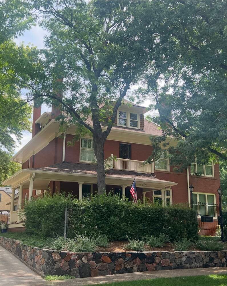 Finished exterior repaint by Elmwood Painting