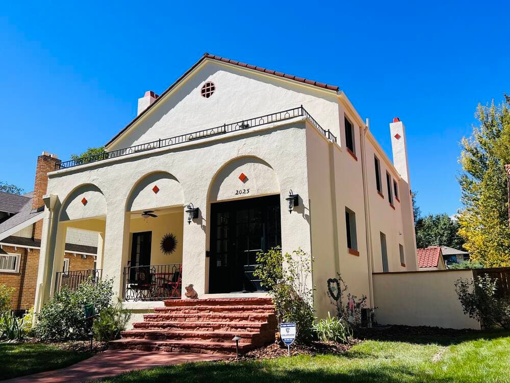 Exterior repaint from the Elmwood portfolio