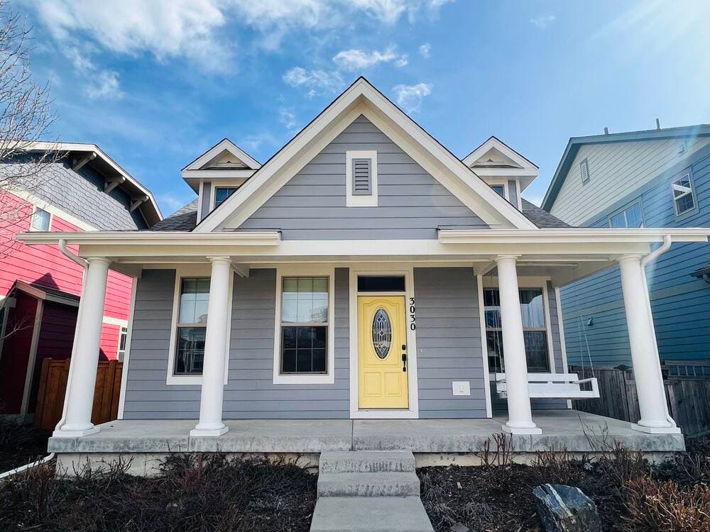Exterior repaint from the Elmwood portfolio
